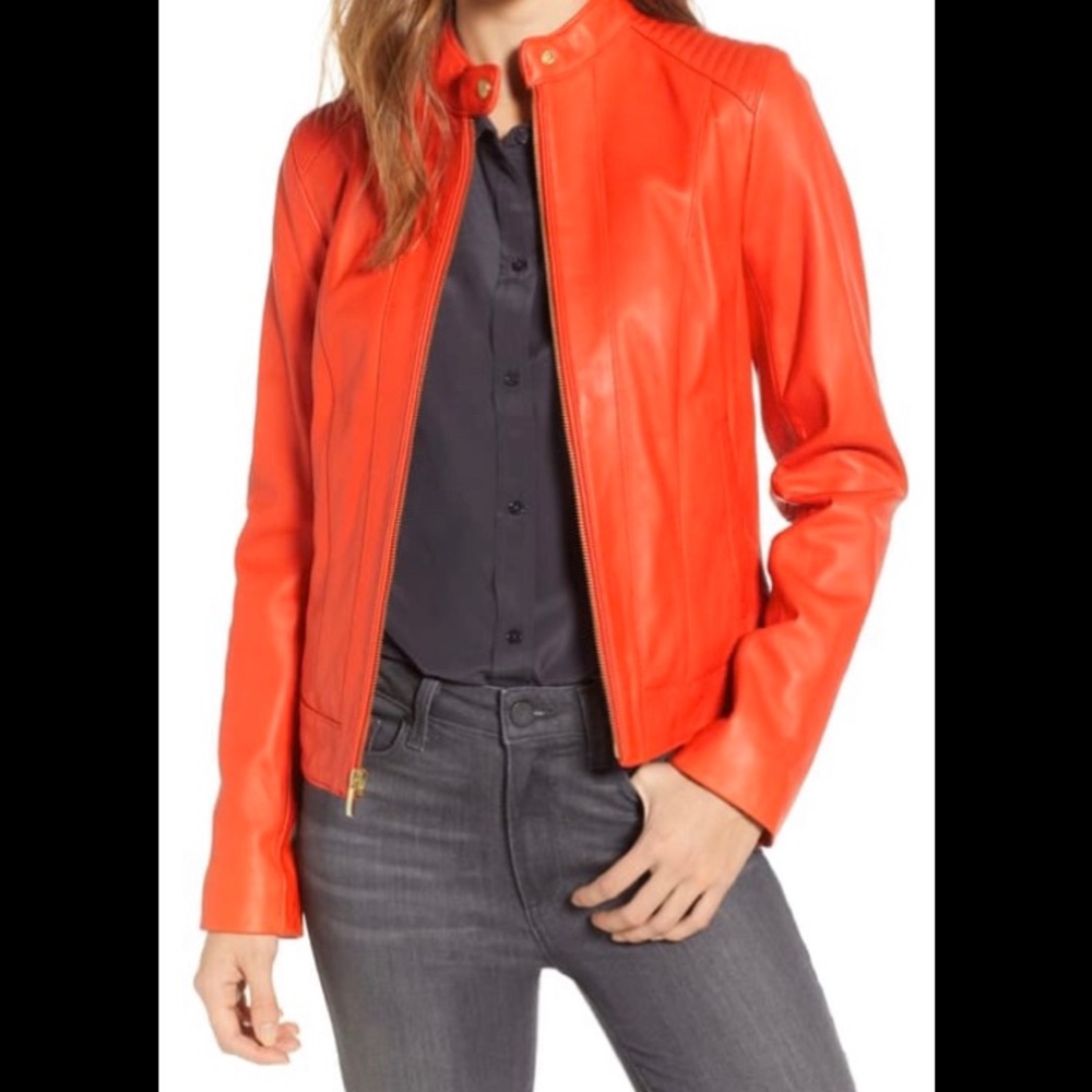 Cole Haan Leather Jacket